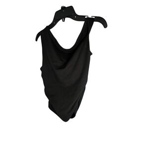 Composition Womens Black Tank Top and Skirt Set Casual Lounge Size S‎